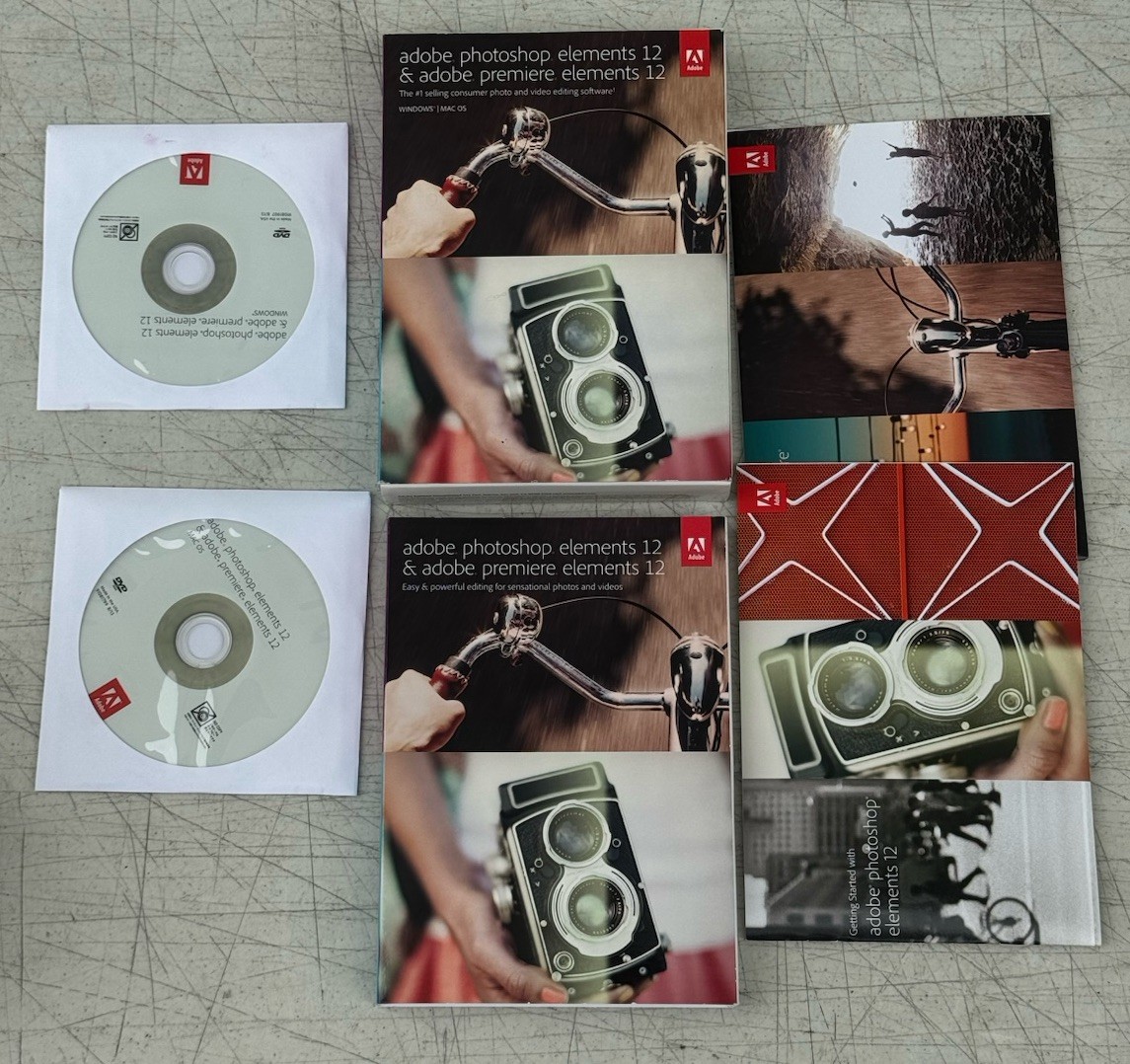 Adobe Photoshop Elements and Premiere Elements 12 – MAC / PC (bundle package)