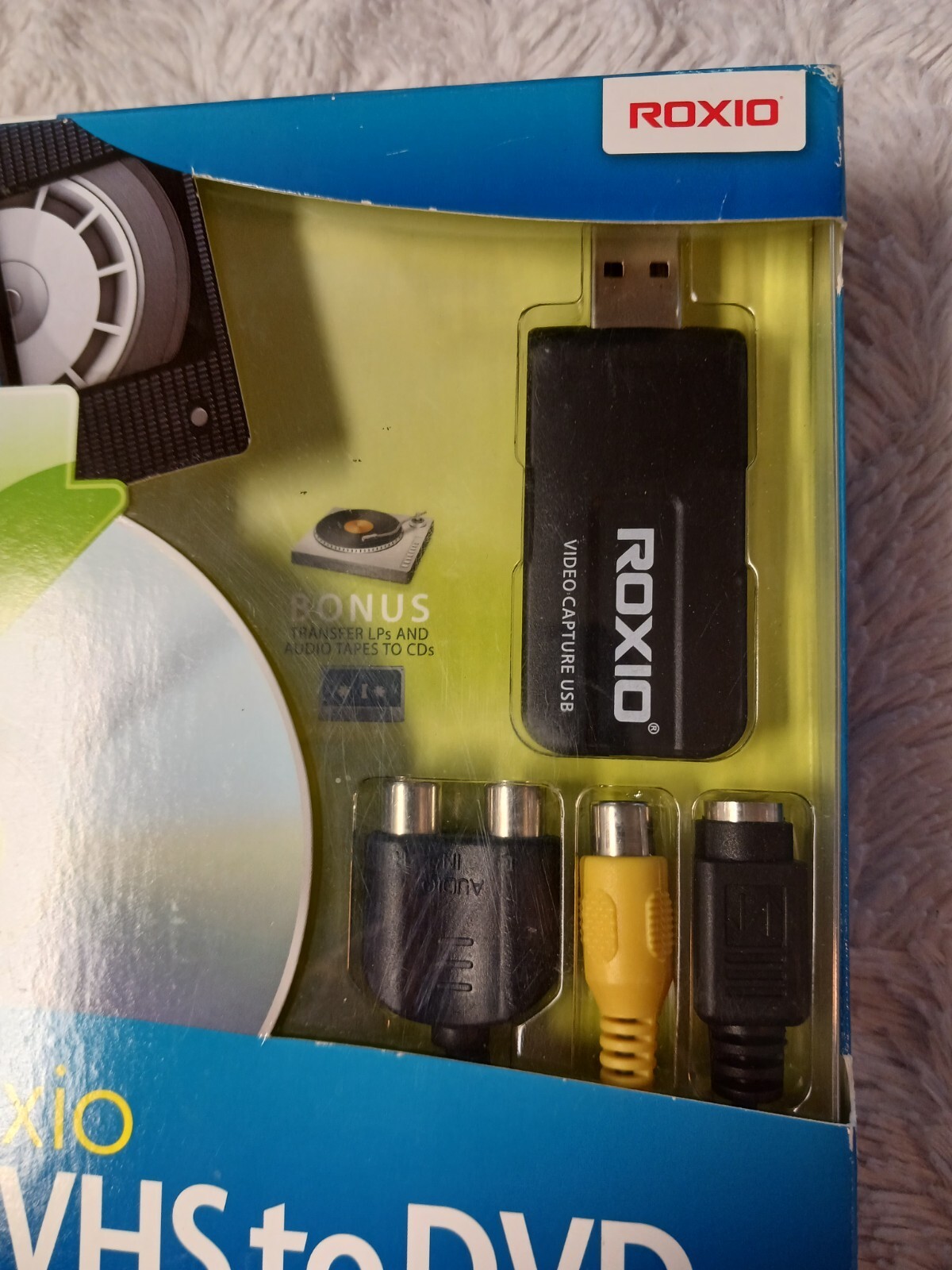 Roxio Easy VHS to DVD for Windows Create DVD Movies from VHS Hi8 V8