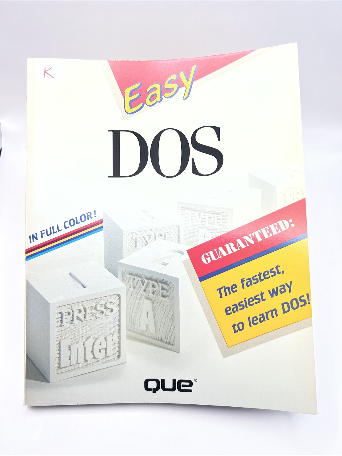 QUE Easy DOS in full color G4