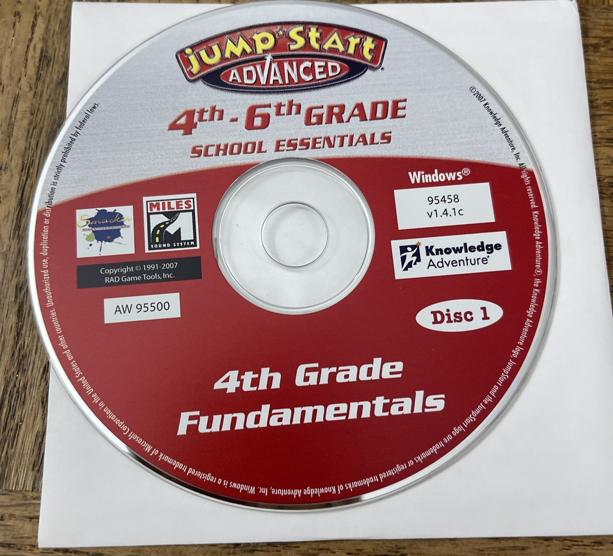 Jump Start Advanced 4th-6th Grade PC Game