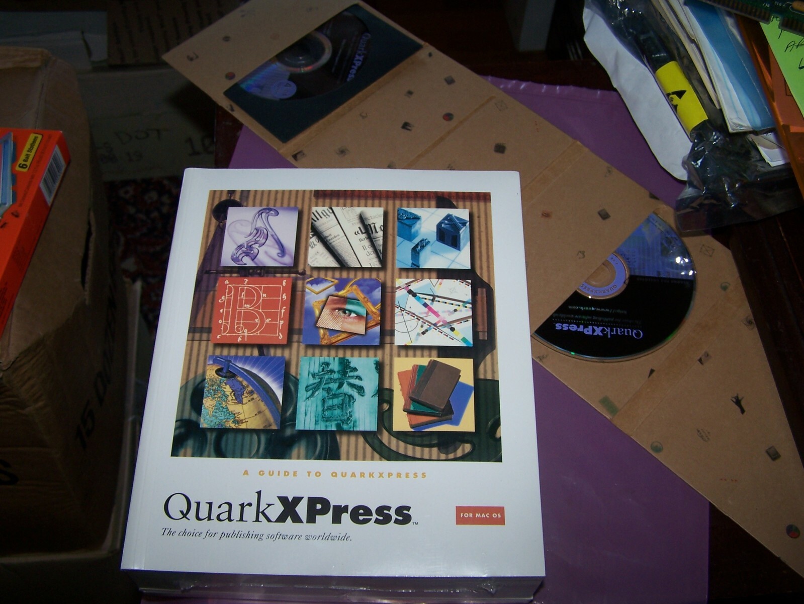 Quark XPress 4.0 LabPack for Mac/PowerMac – Estate Sale SOLD AS IS