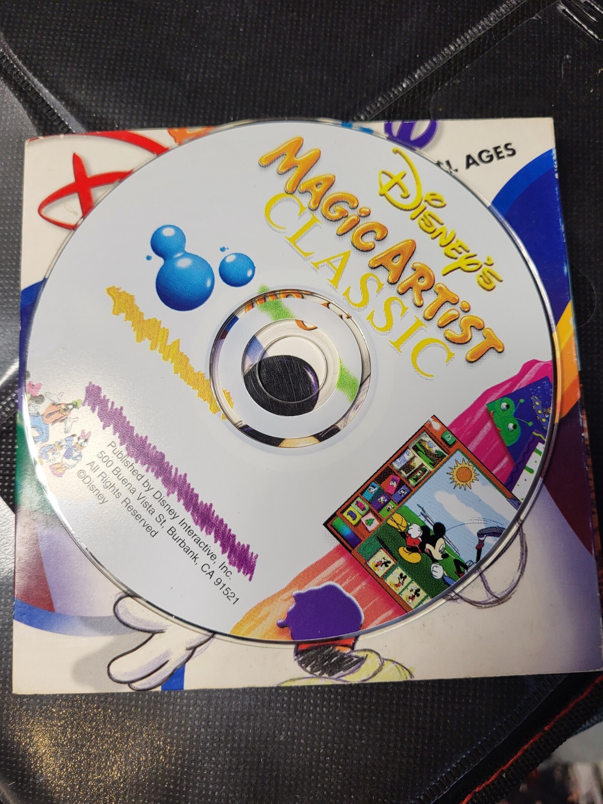 Disney’s Magic Artist classic/ LIGHT scratches/ IN ORIGINAL PAPER SLEEVE