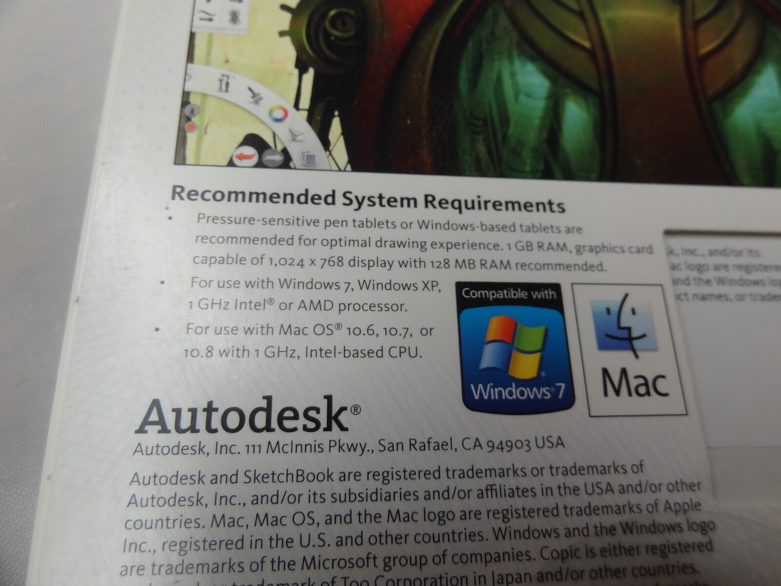 Autodesk SketchBook Pro 6 for PC, Mac – 732E1AH511B1001