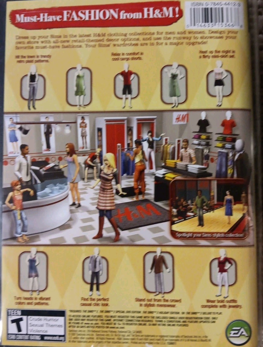 Electronic Arts The Sims 2 H&M Fashion Stuff