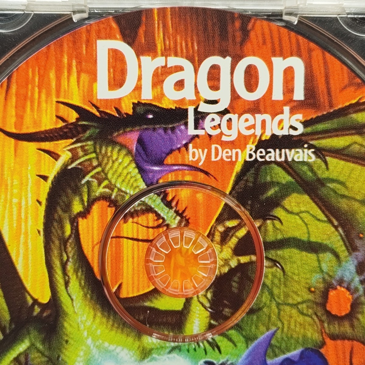 Dragon Legends Wallpaper & Screen Saver Dan Beauvais: PC Windows Mac 1998 Rare