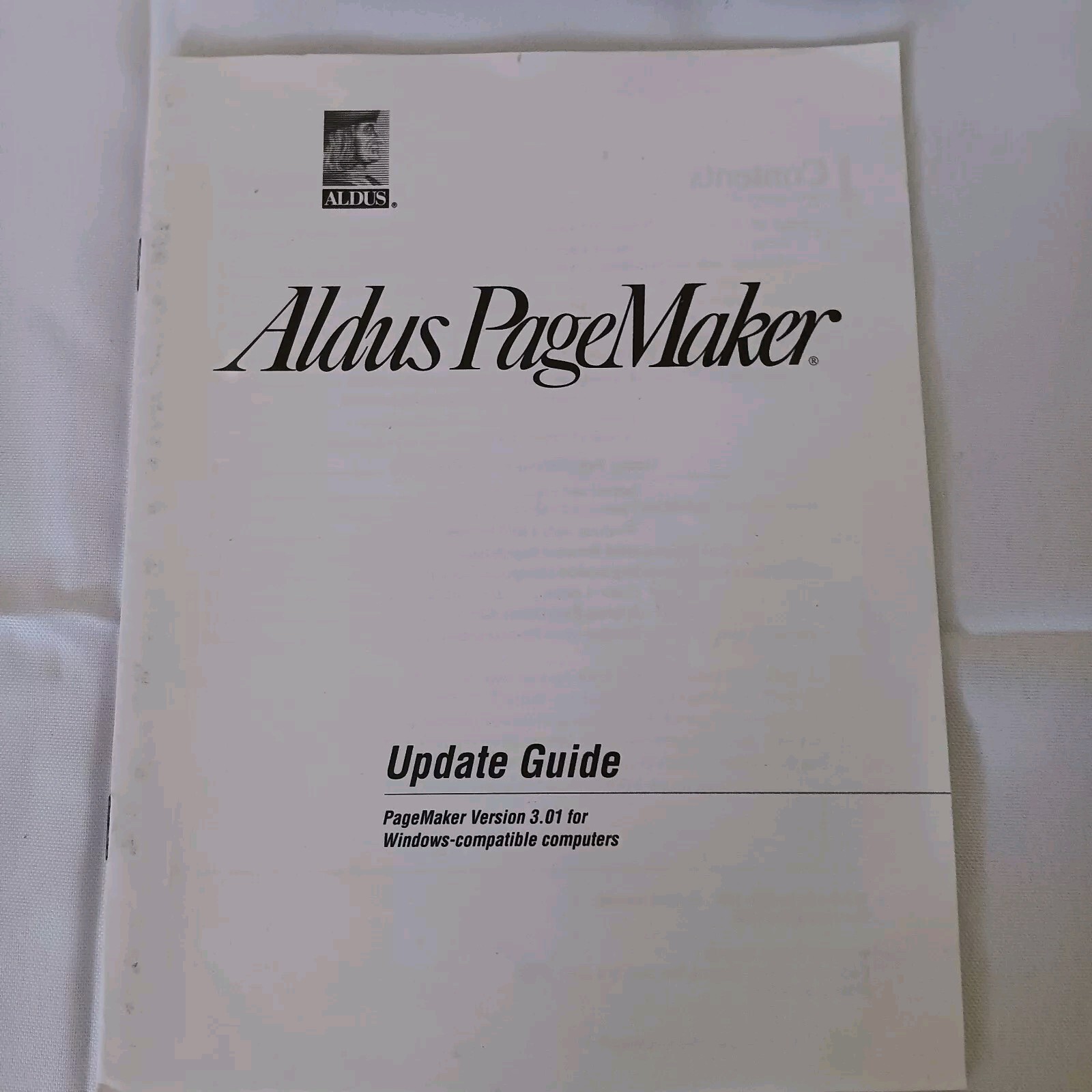 Lot Of Vintage Aldus Pagemaker 3.0 Windows 25 Discs Plus Books