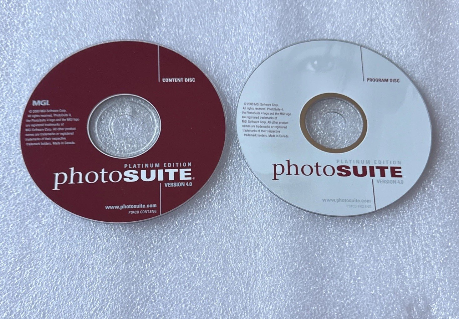 MGI PHOTOSUITE III Platinum Edition PC Windows 95/98/NT 4.0 #1 BEST SELLER Used