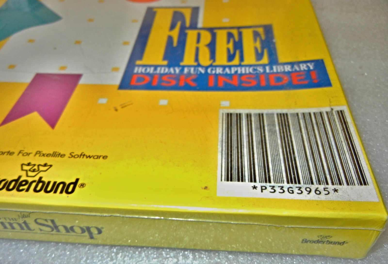 1989 The New Print Shop Computer PC 3.5″ & 5.25″ Broderbund Big Box Design – NEW