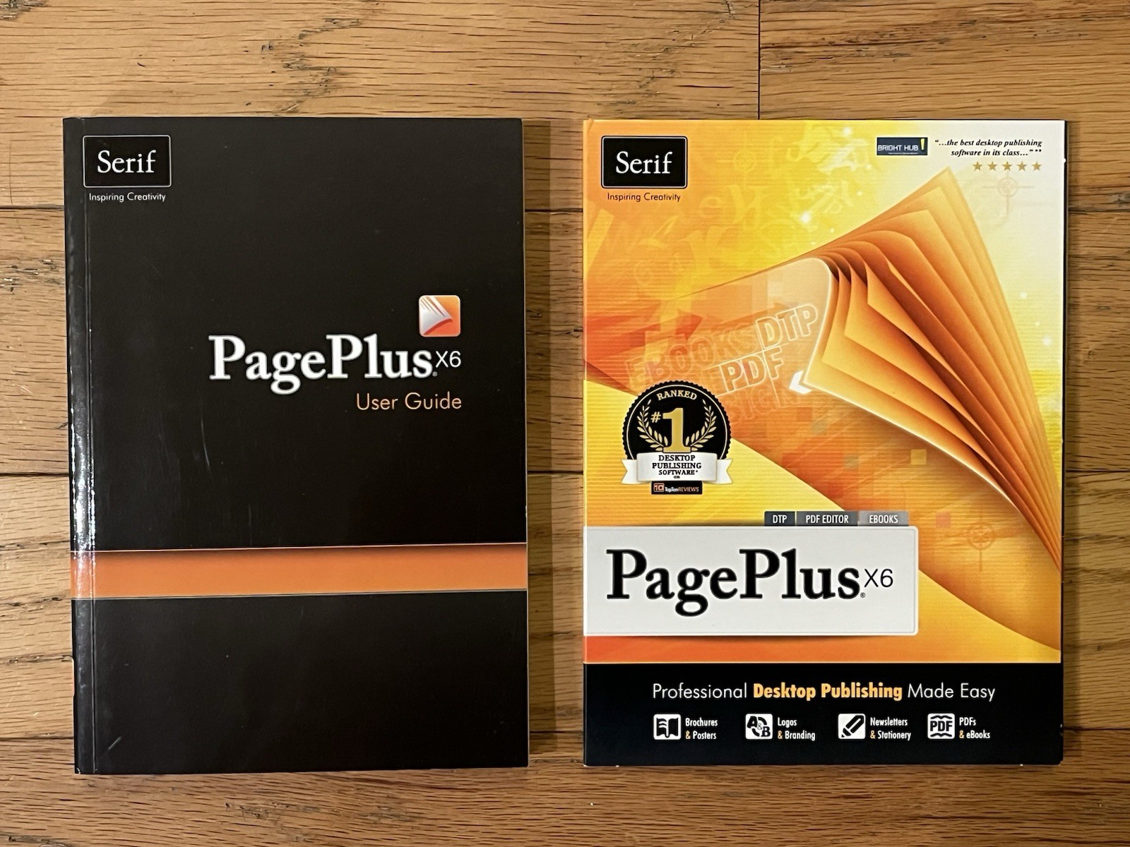 Serif PagePlus Page Plus X6 Professional Desktop Publishing Software & Guide