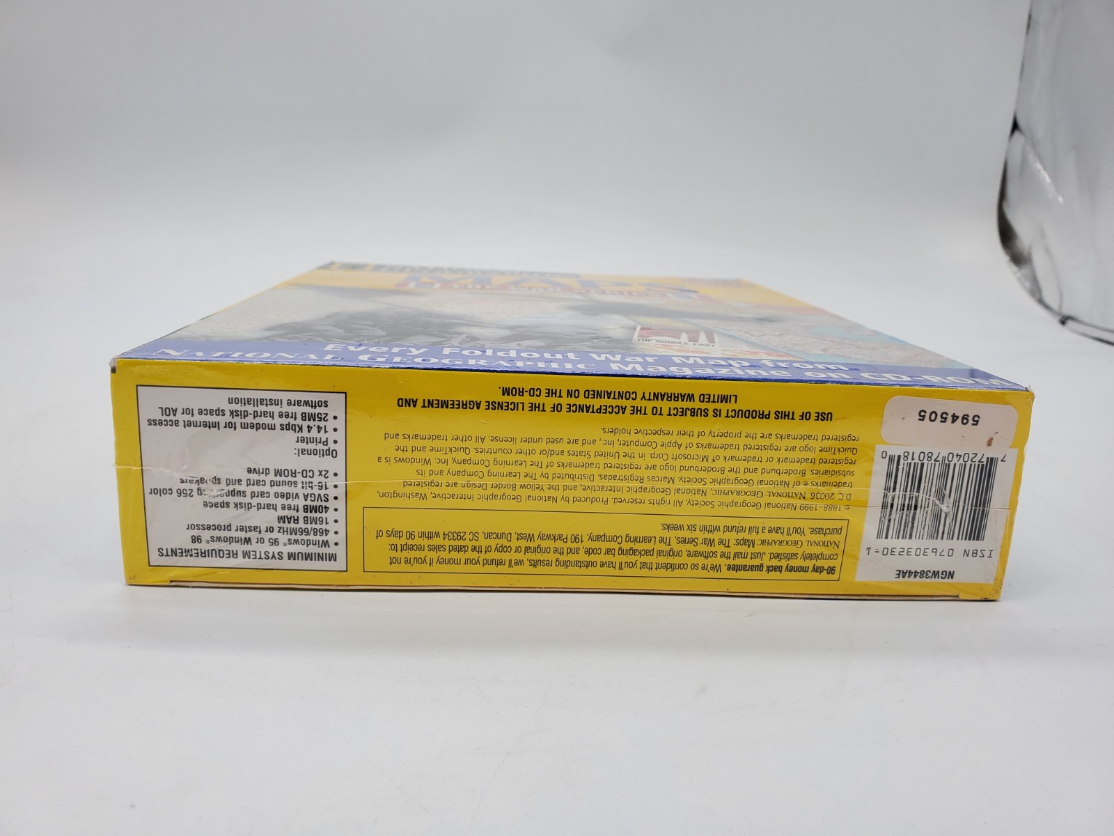 National Geographic [Maps The War Series] Special Edition (Win 95 PC CDROM) NEW