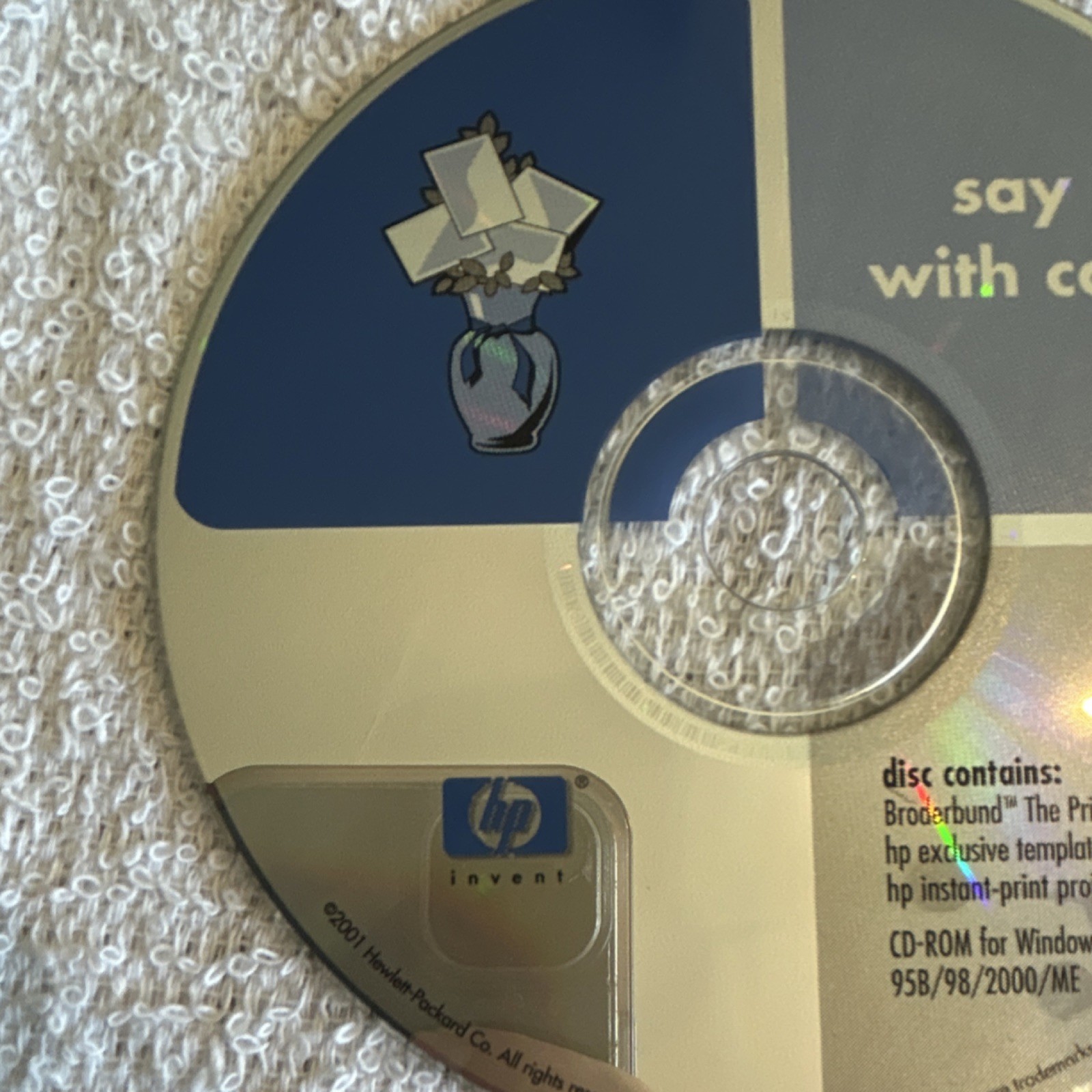 HP Broderbund The Print Shop Select 11 Greeting Card Software CD-ROM Windows