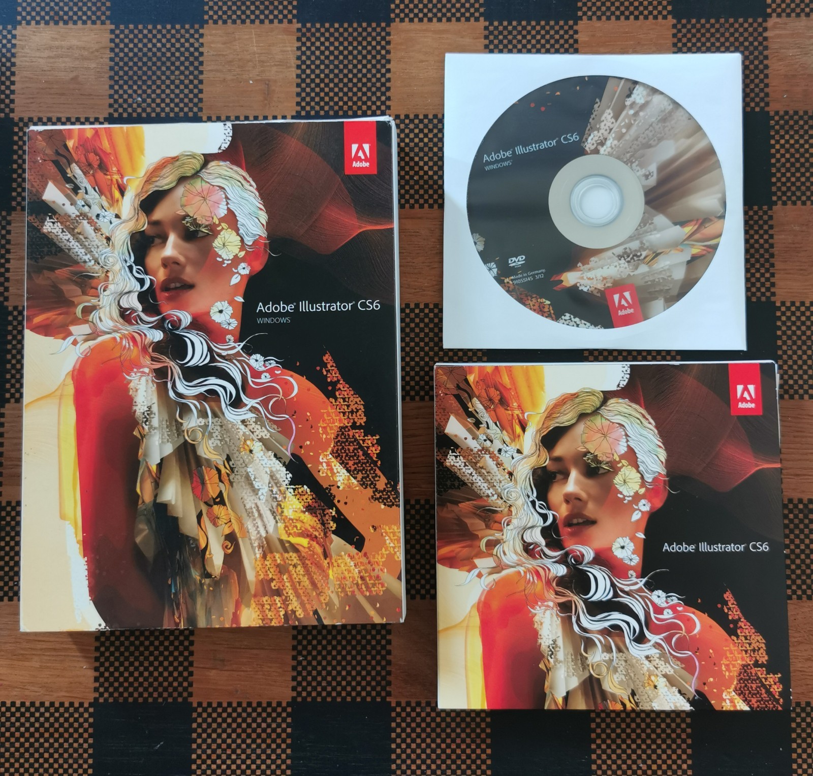 Adobe Illustrator CS6 Windows DVD & License