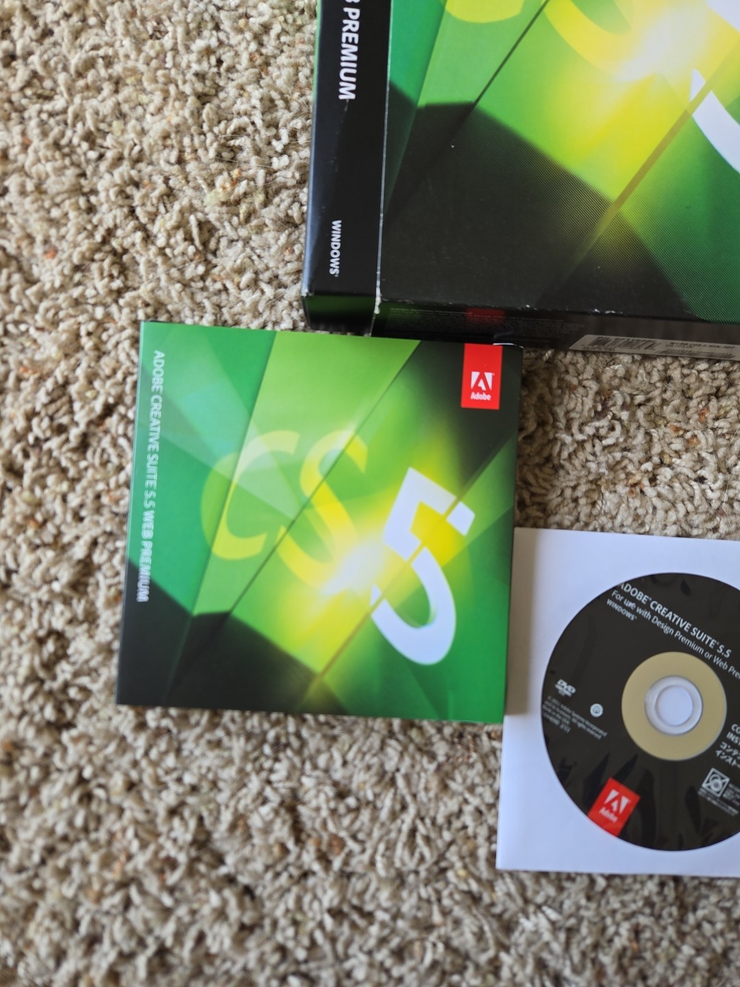 Adobe Creative Suite 5.5 CS5.5 WEB Premium For Windows Full Retail Box