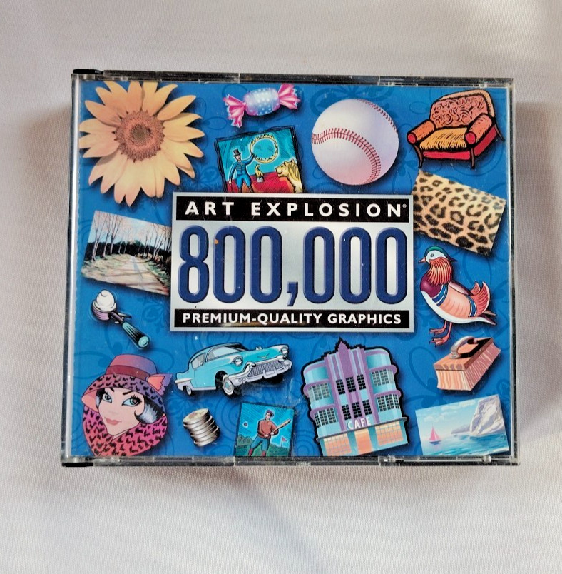 5 DVD’s for Computer Graphics Nova Art Explorer 800,000 Computer Graphics