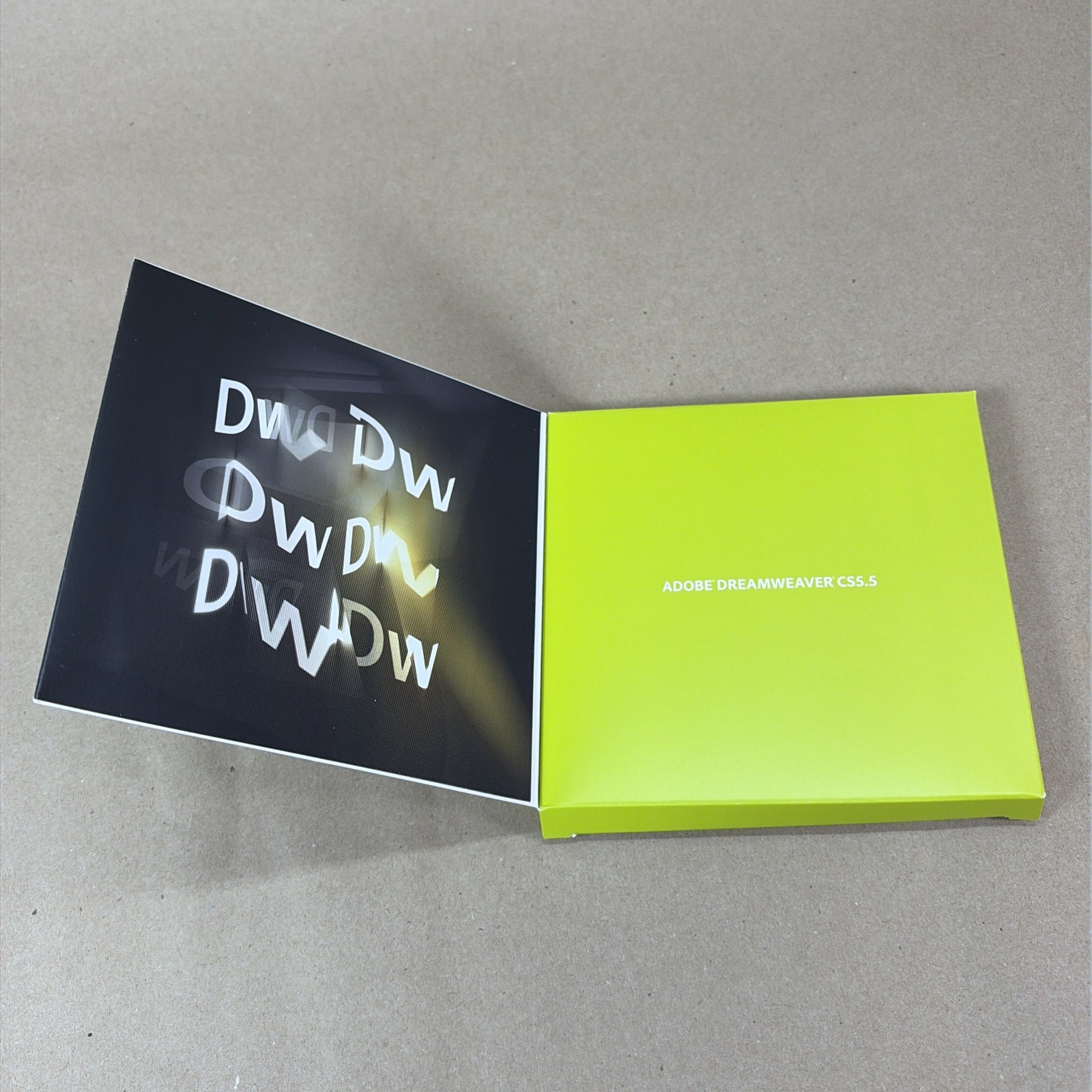 Disc ONLY Adobe Dreamweaver CS5.5 Windows DVD No Serial READ