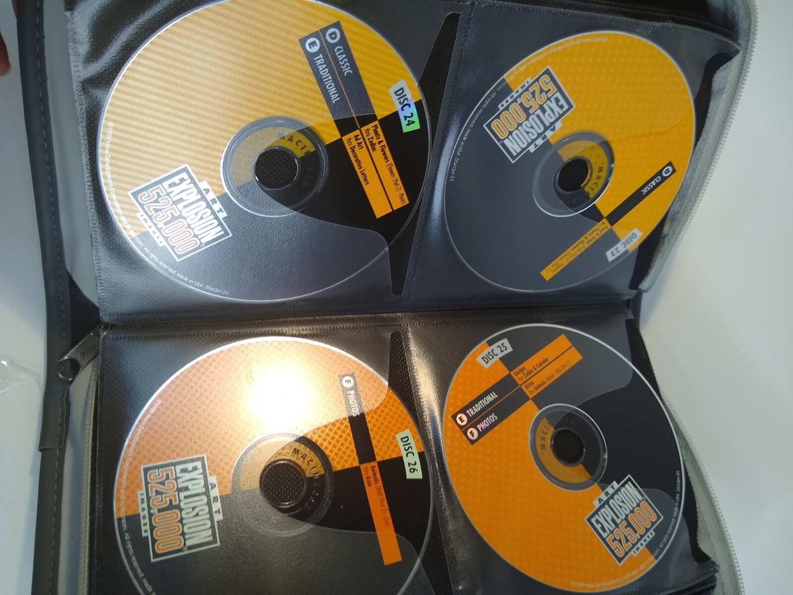 Lot Of Clip Art Explosion 525,000 Image, incredible 65,000 Pak, 250,000…