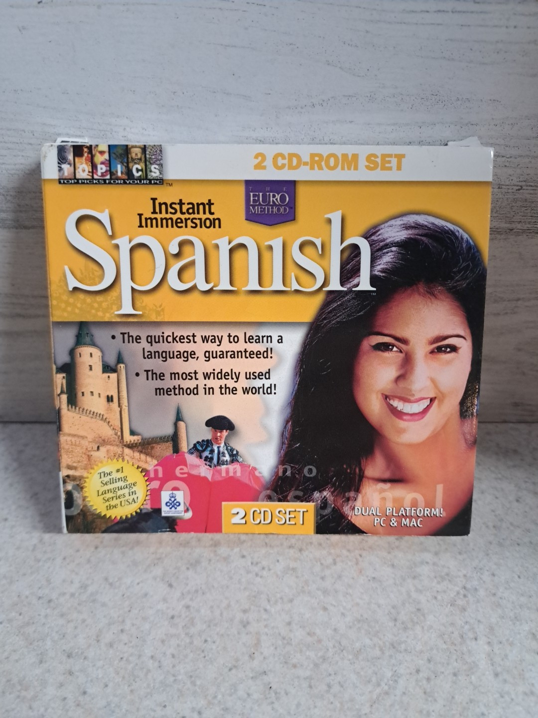 Instant Immersion Spanish, 2 CD Rom Set,Dual Platform PC & Mac