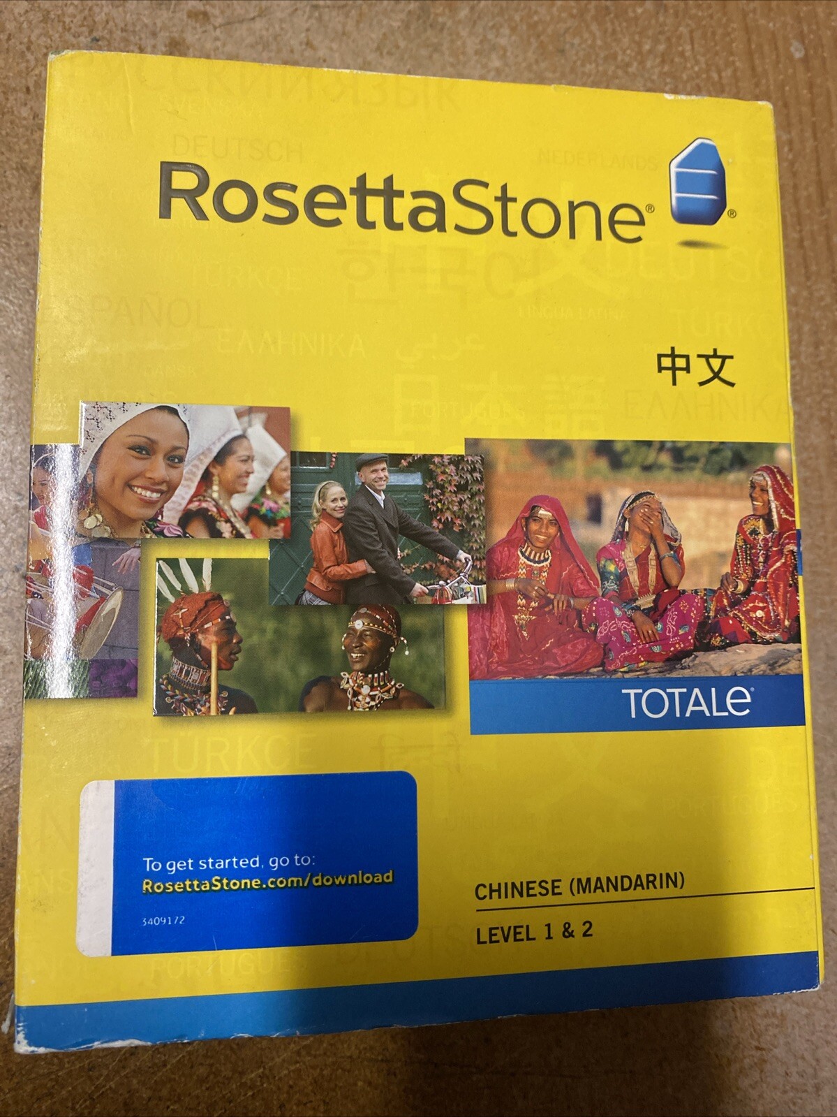 Rosetta Stone Chinese Mandarin Level 1, 2 Version 4 – Windows/Mac SEALED