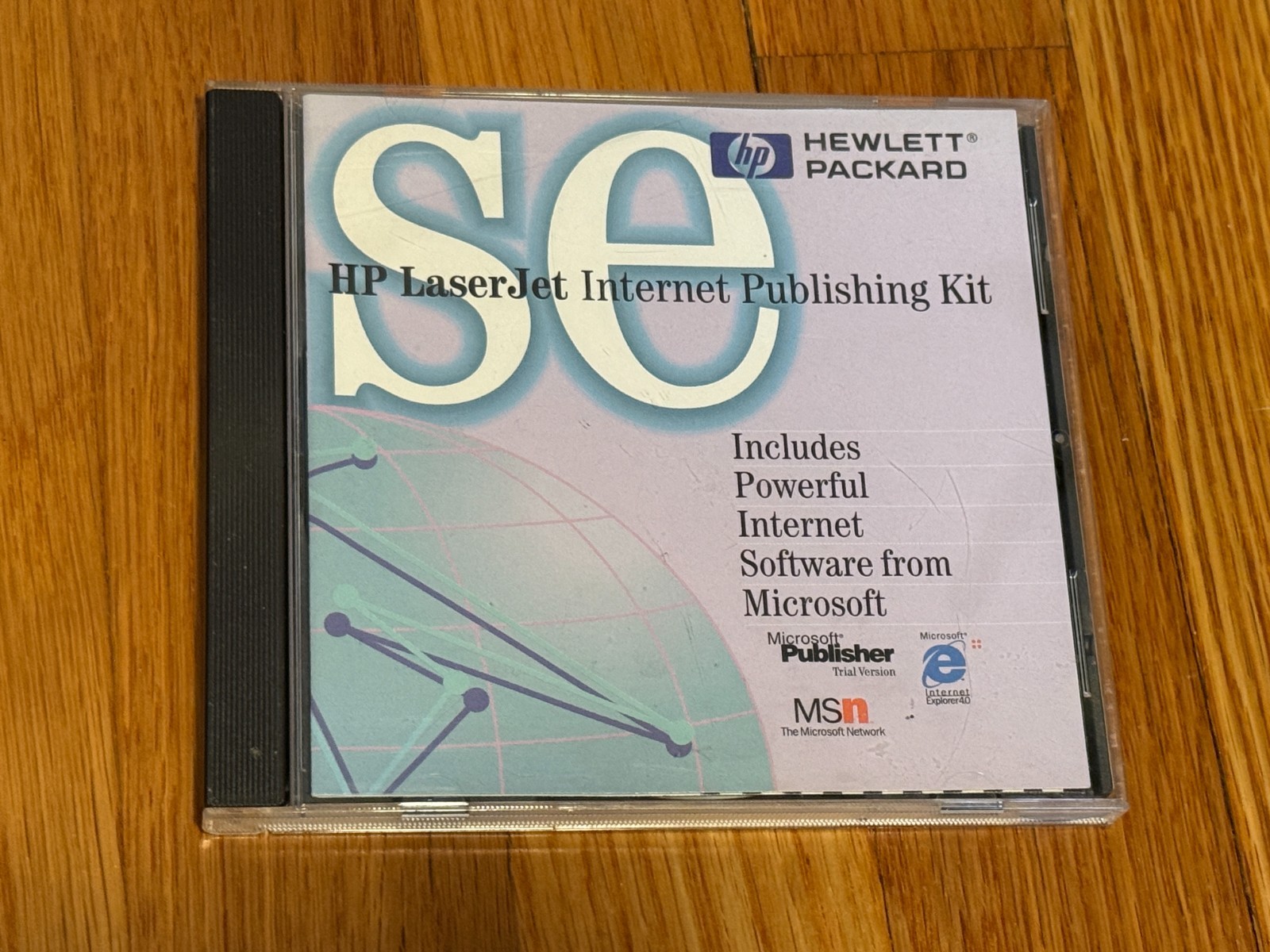 HP LaserJet Internet Publishing Kit CD Vintage Software 90s Computing Classic