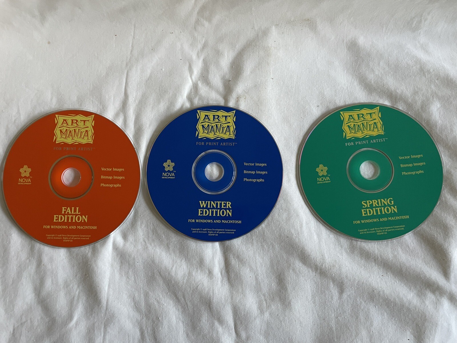 Print Artist Grande Suite SIERRA HOME 8 CD Set Plus 3 Graphics catalogues