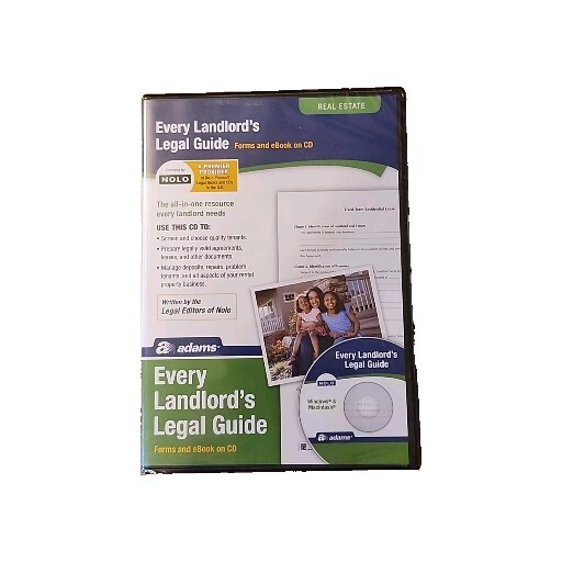 Every Landlord’s Legal Guide ADAMS PC or Mac CD New Sealed Packaging SHIPS FREE