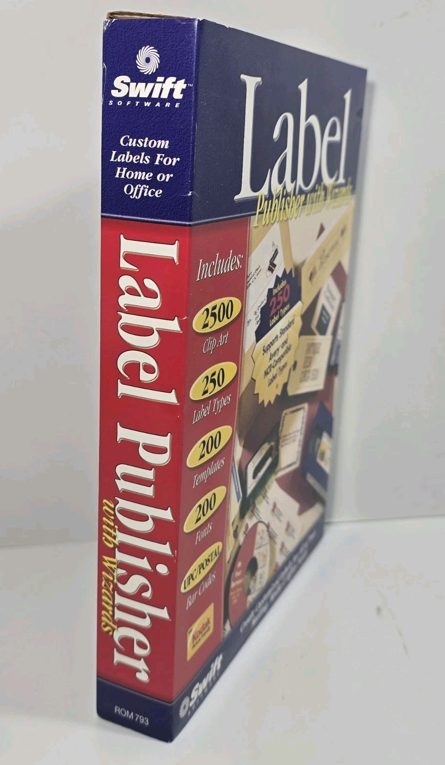 COSMI Label Publisher with Wizards PC CD ROM Windows 95 or higher XP Kodak