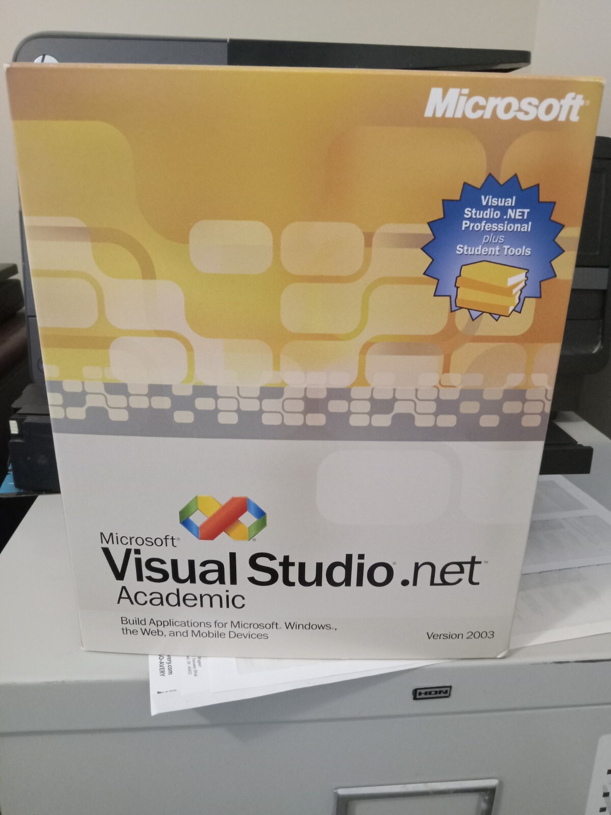 MICROSOFT VISUAL STUDIO.NET ACADEMIC, VERSION 2003, NEW