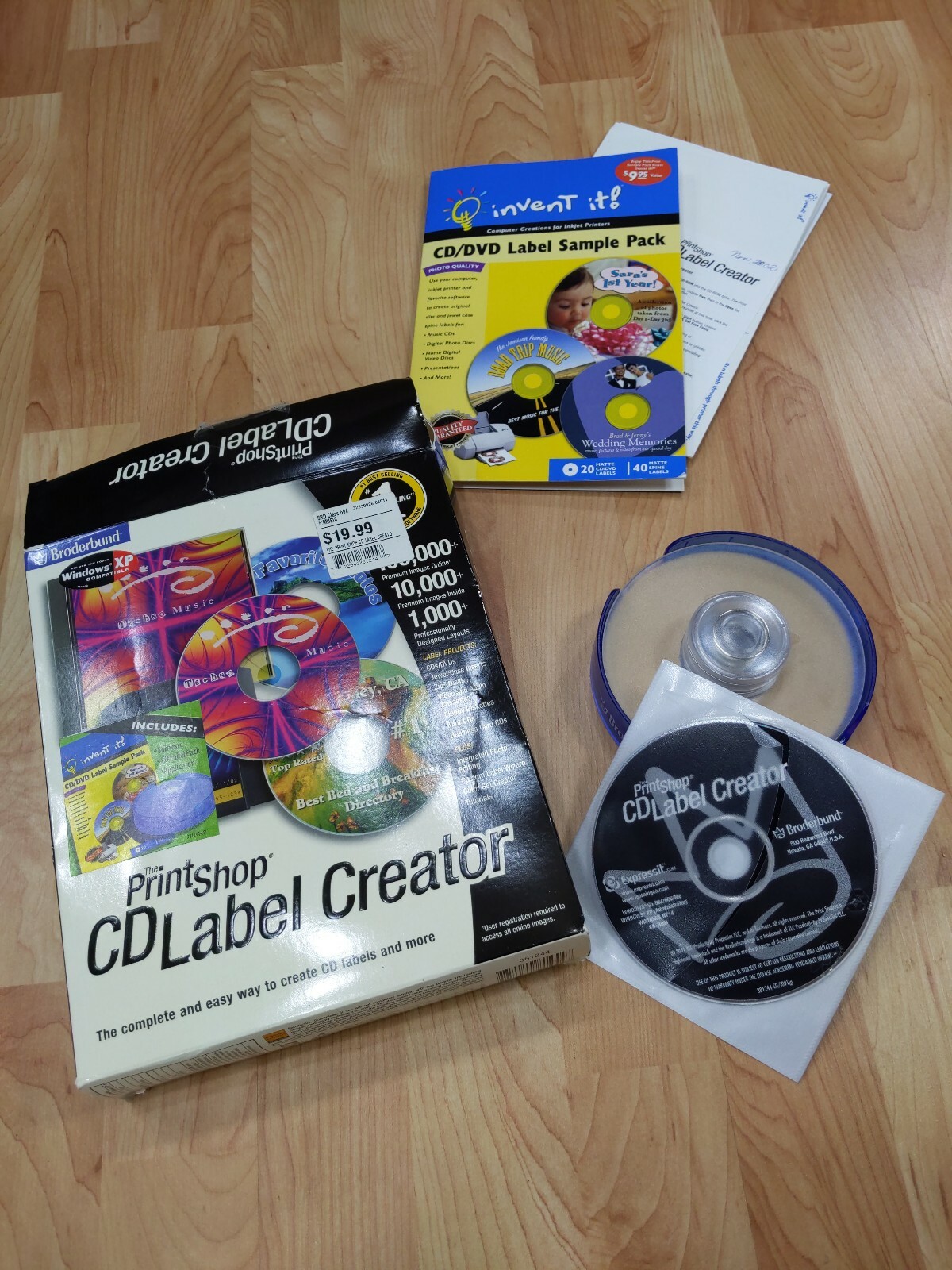 Broderbund – The Print Shop Label Creator Vintage