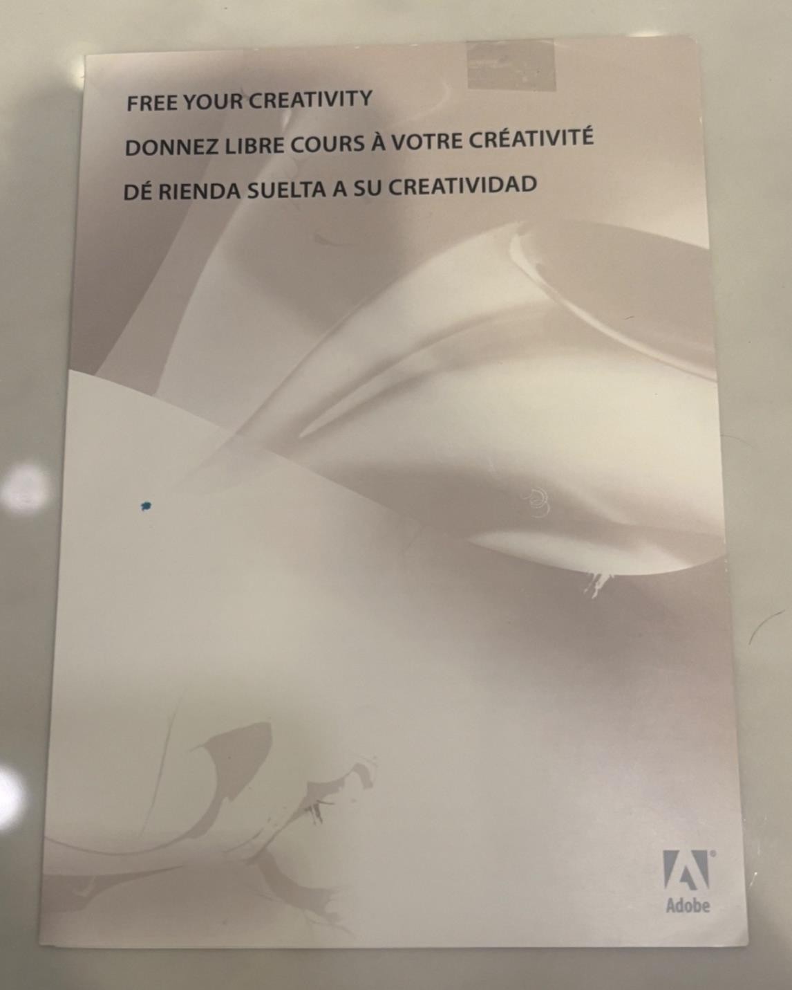 Free Your Creativity -Manual Book From Adobe Creative Suite 3 Design Premium Set