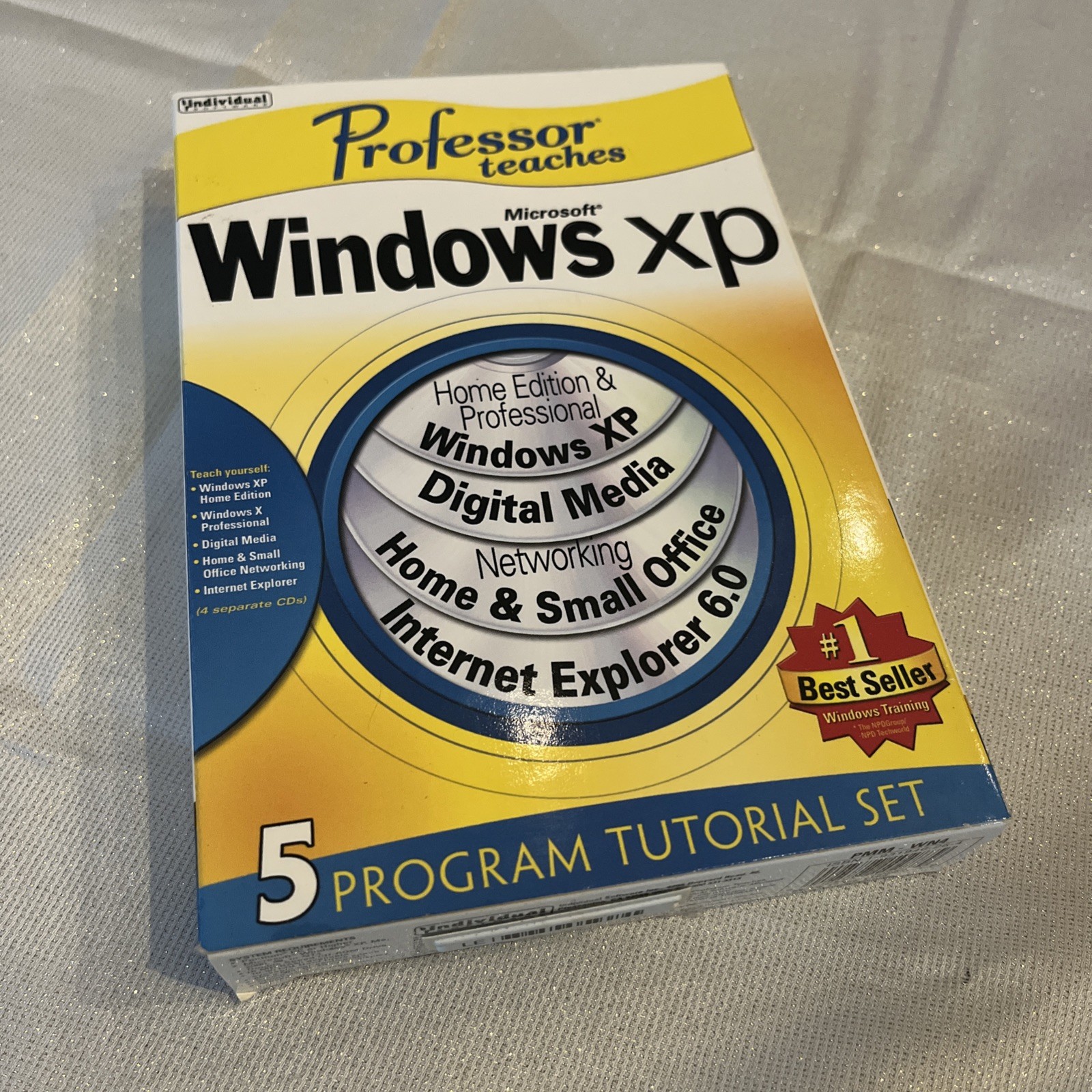 NEW Microsoft Windows XP Professor Teaches Program Tutorial Set 2000/ME/98/NT