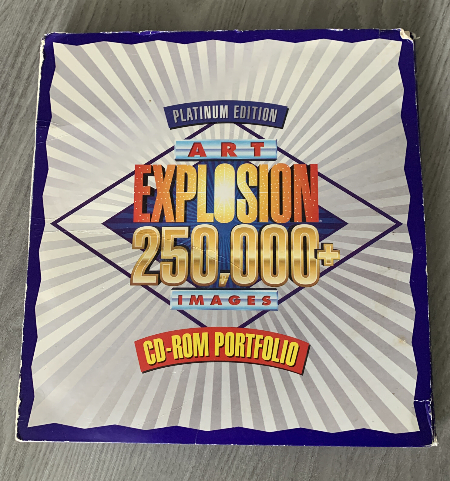 Art Explosion Platinum Edition 250,000 Clip Art On 20 CDs, Missing Discs 1 – 4