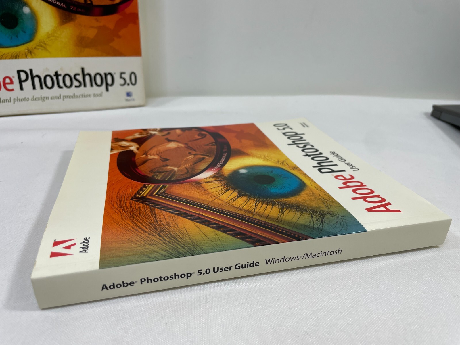 Vintage 1998 Adobe Photoshop 5.0 UPGRADE Apple Mac Macintosh CD-ROM Software