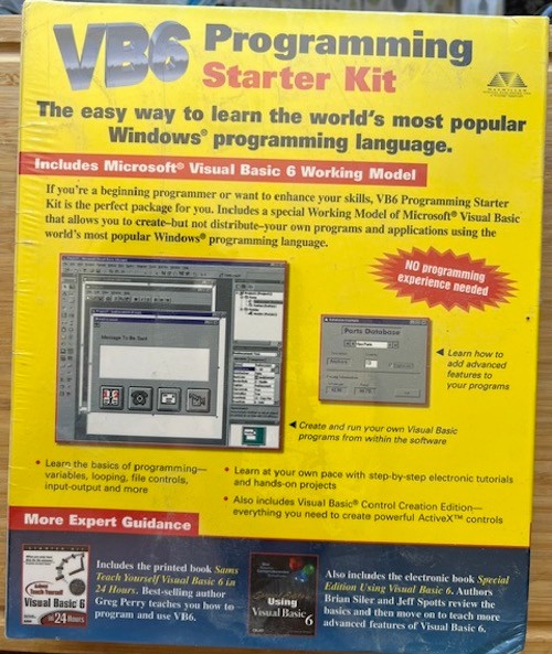 Visual Basic Made Easy, VB6, Programming Starter Kit: NEW!