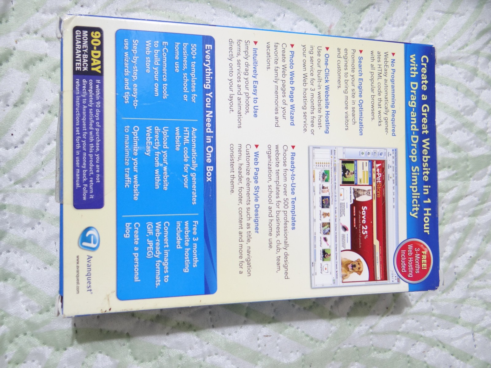 Avanquest WebEasy 8 Professional – Full Version for Windows