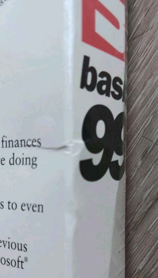 Quicken Basic 99 Accounting Finance Software CD for Windows 95/98/NT NEW SEALED