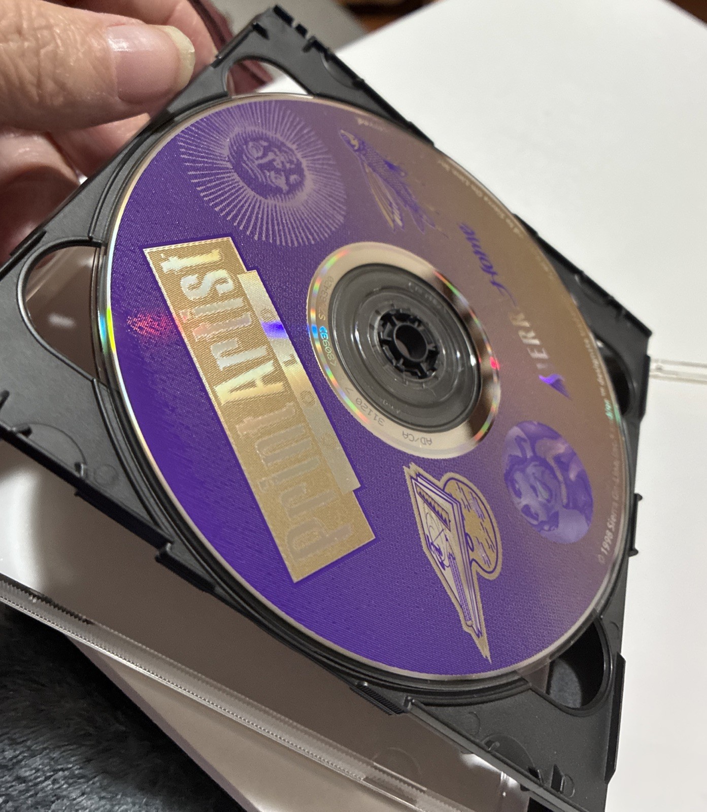 Vintage Print Artist Gold software by Sierra Home, for Windows 95 /Mac CD Rom