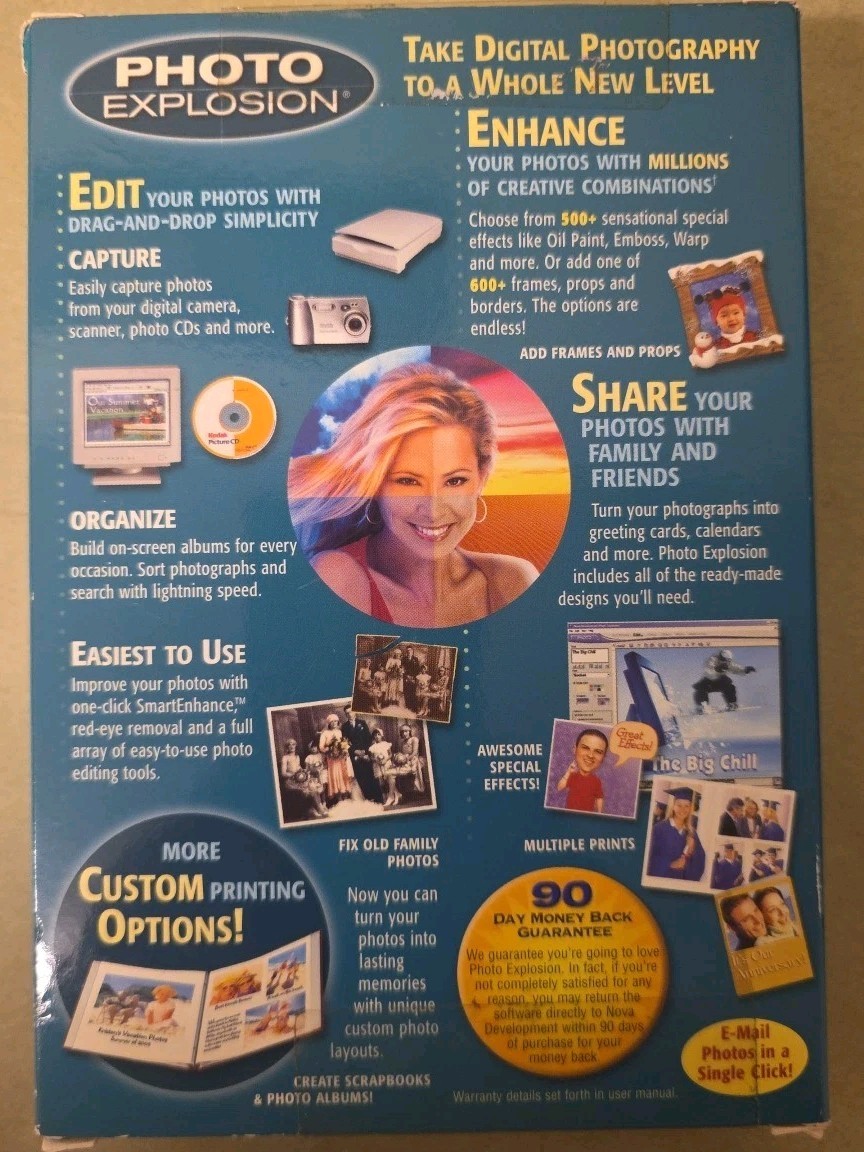 Nova Development Photo Explosion Complete Digital Photo Studio Software New