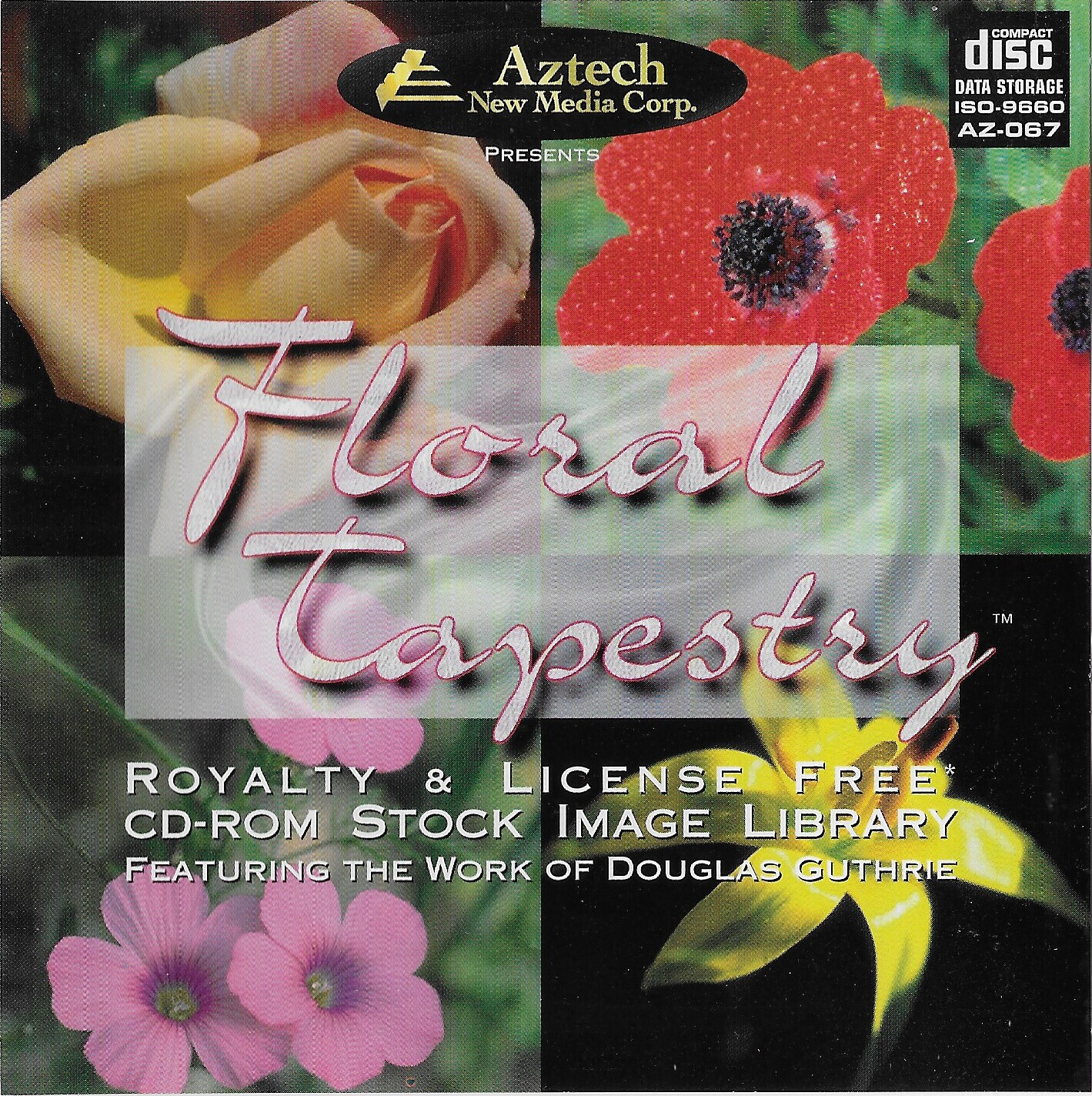 Floral Tapestry: CD Image Library (Win/MAC/Unix-CD, 1994)