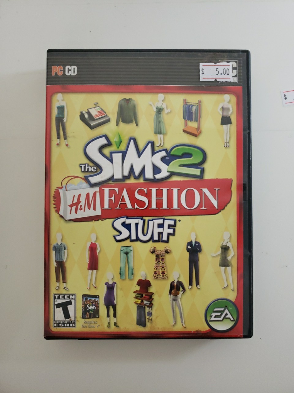 Electronic Arts The Sims 2 H&M Fashion Stuff (PC CD-ROM) Complete CIB