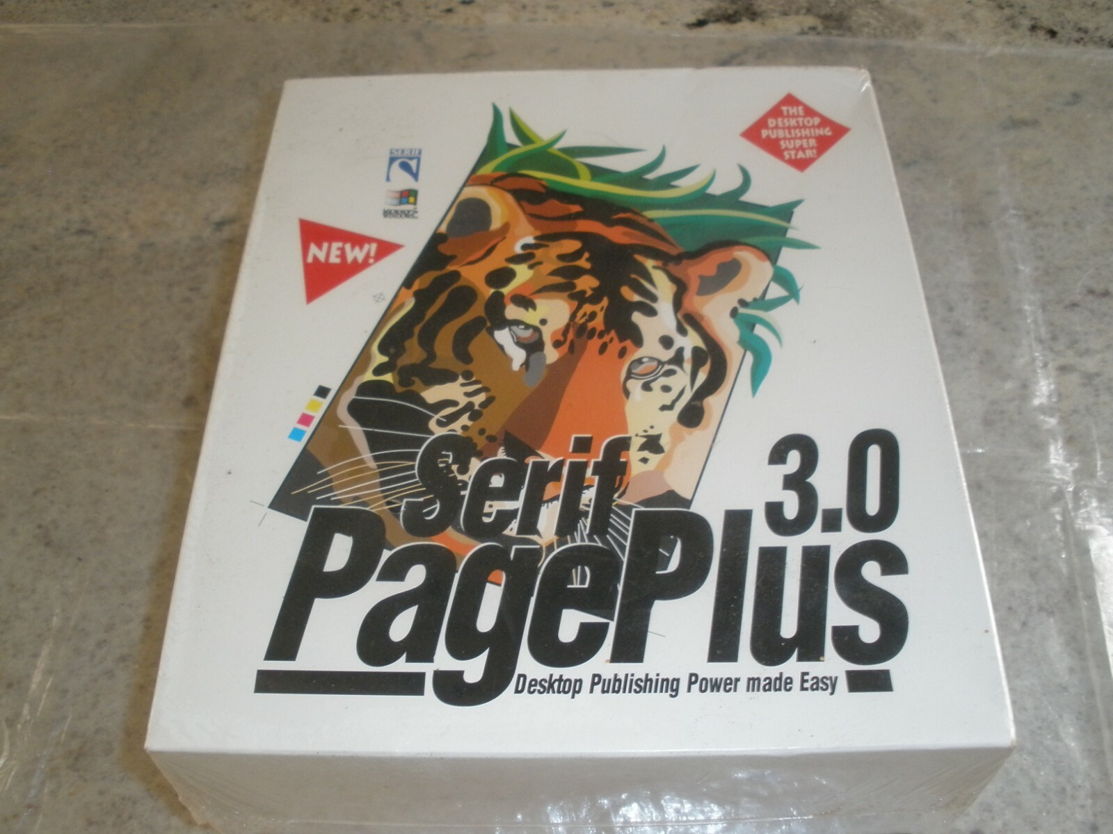 NEW SEALED SERIF 3.0 PAGE PLUS DESKTOP PUBLISHING SUPER STAR 1994