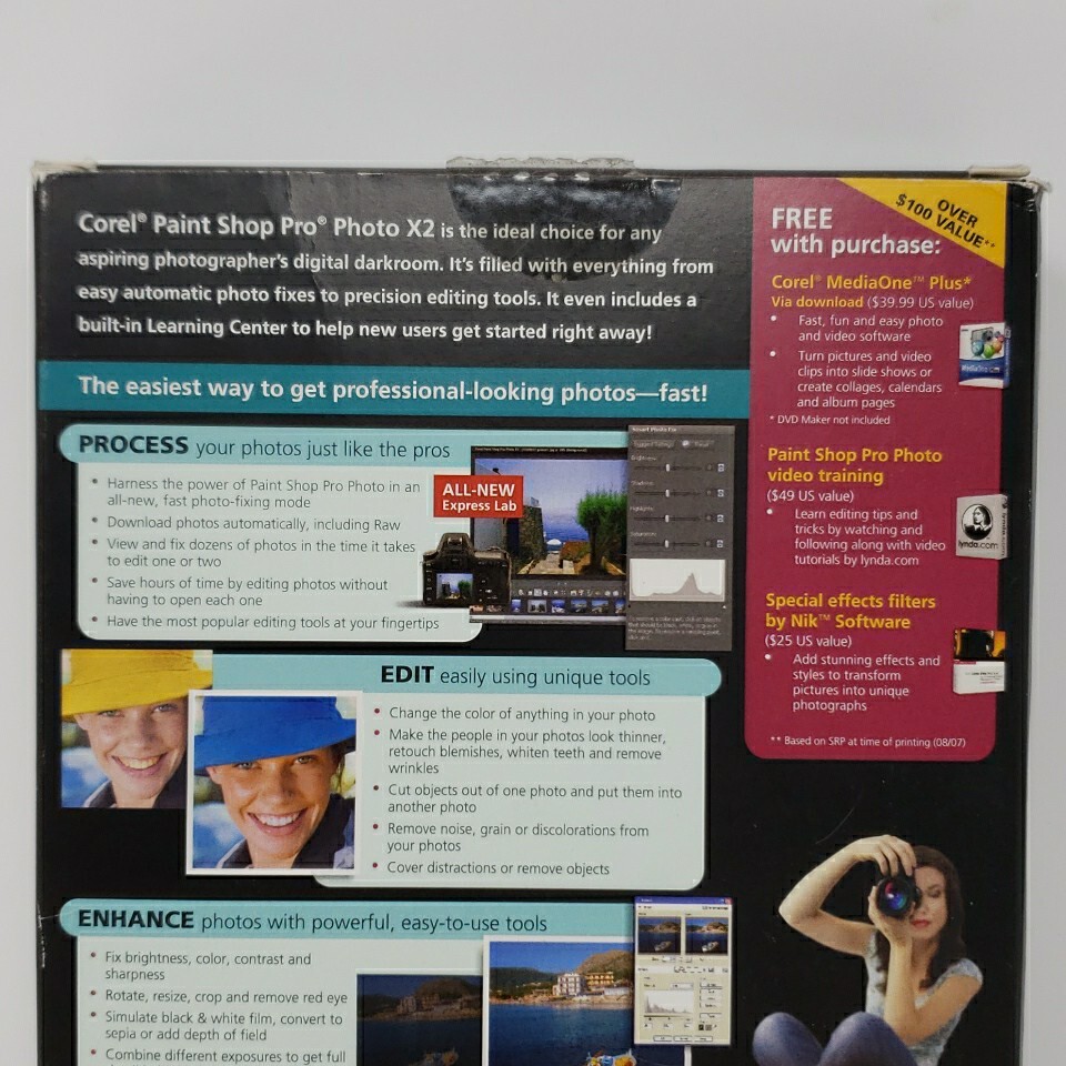 Corel Paint Shop Pro Photo X2 Software Windows Paint Shop Pro X2 2007