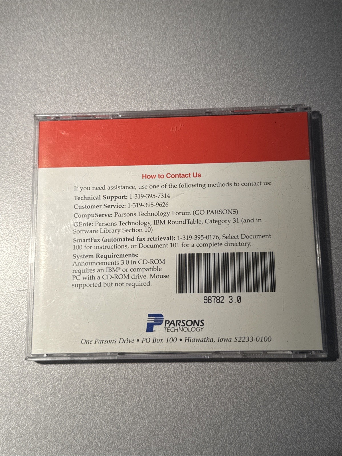 Announcements 6.0 Deluxe Version For Windows (Win 3.1 & 95) (Vintage PC CD-ROM)