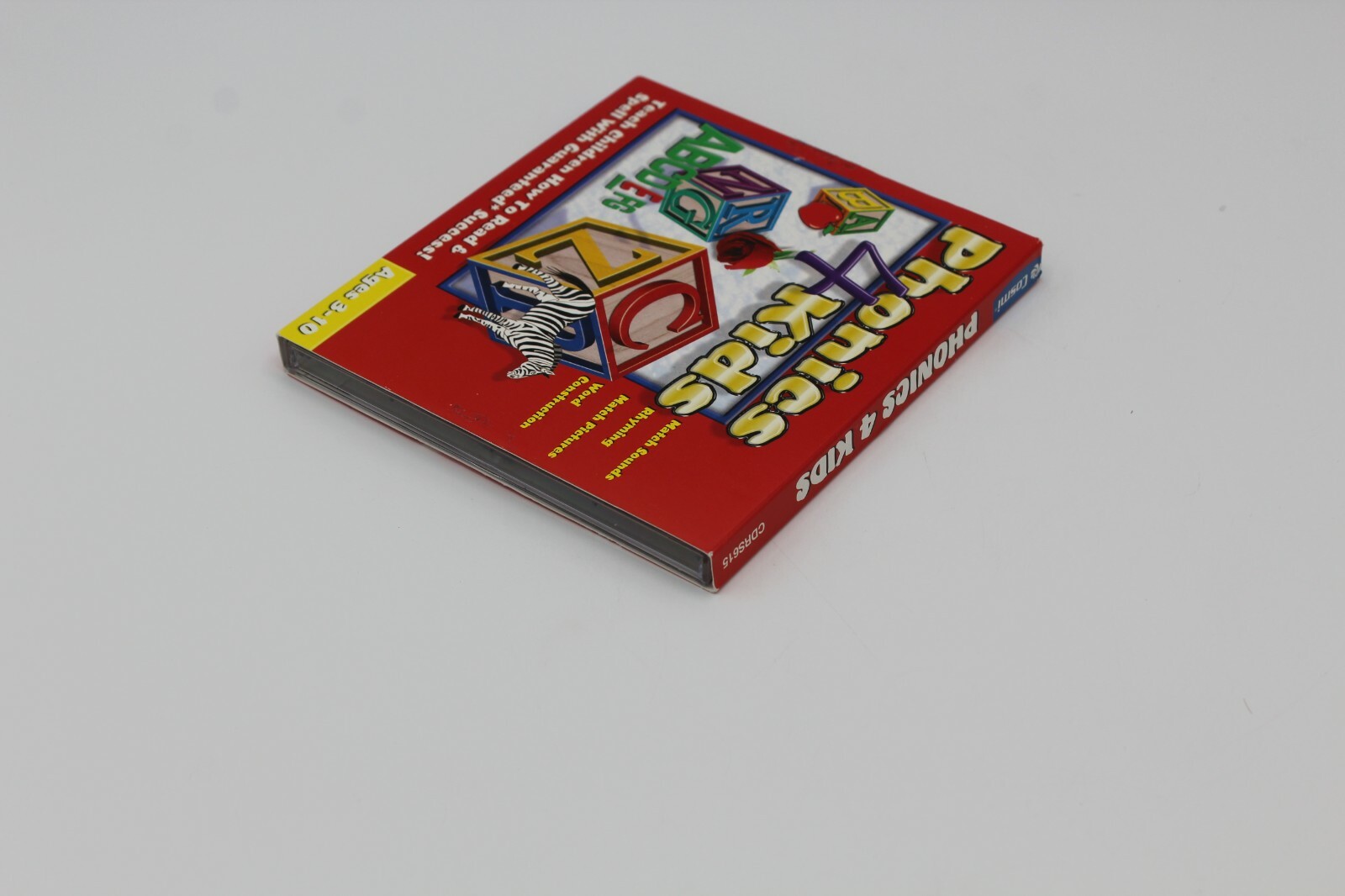 Vintage Phonics 4 For Kids Children Cosmic PC Software Windows 98/2000/XP CD-ROM