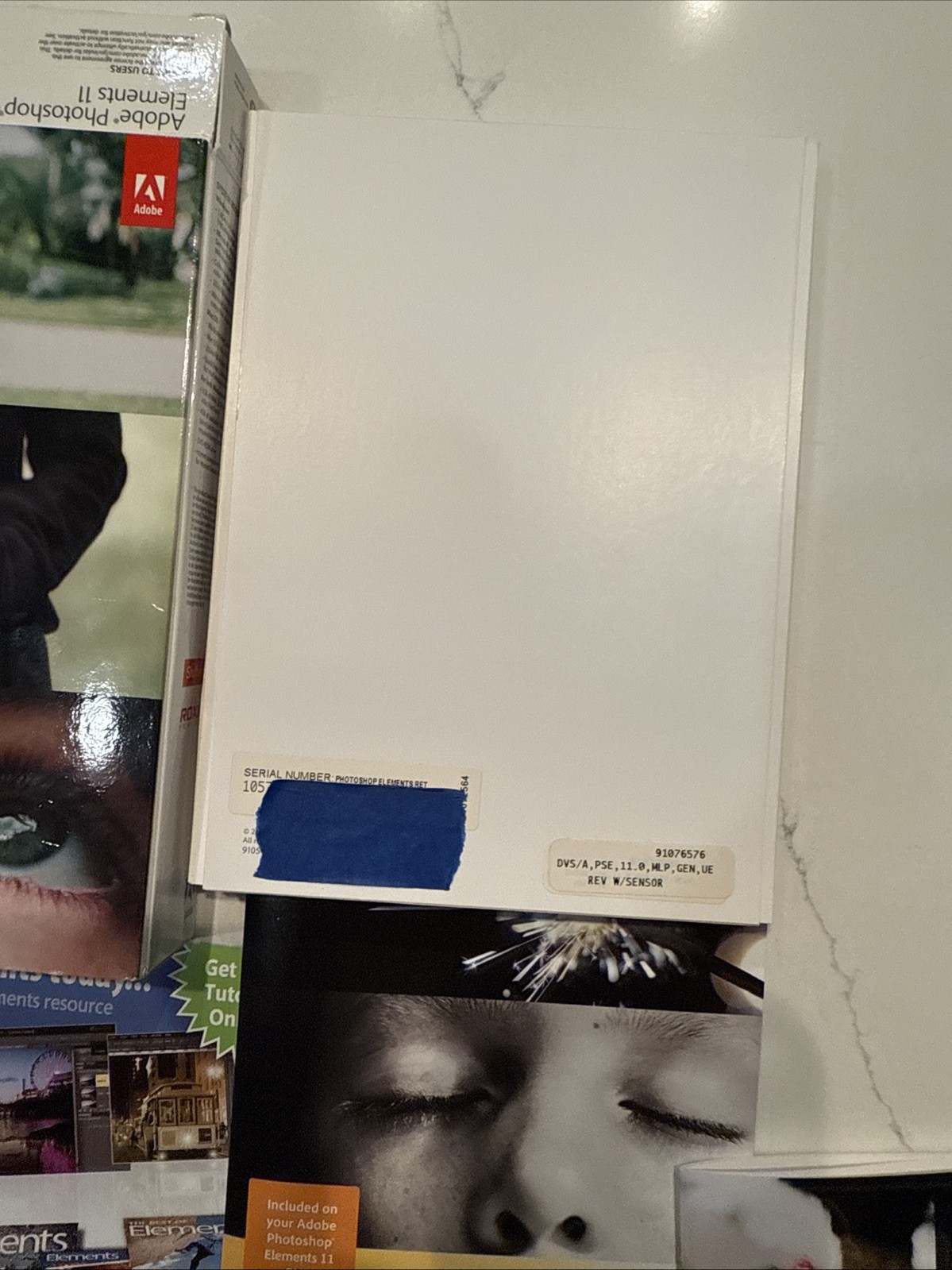 Adobe Photoshop Elements 11 Big Box Complete with Serial Number