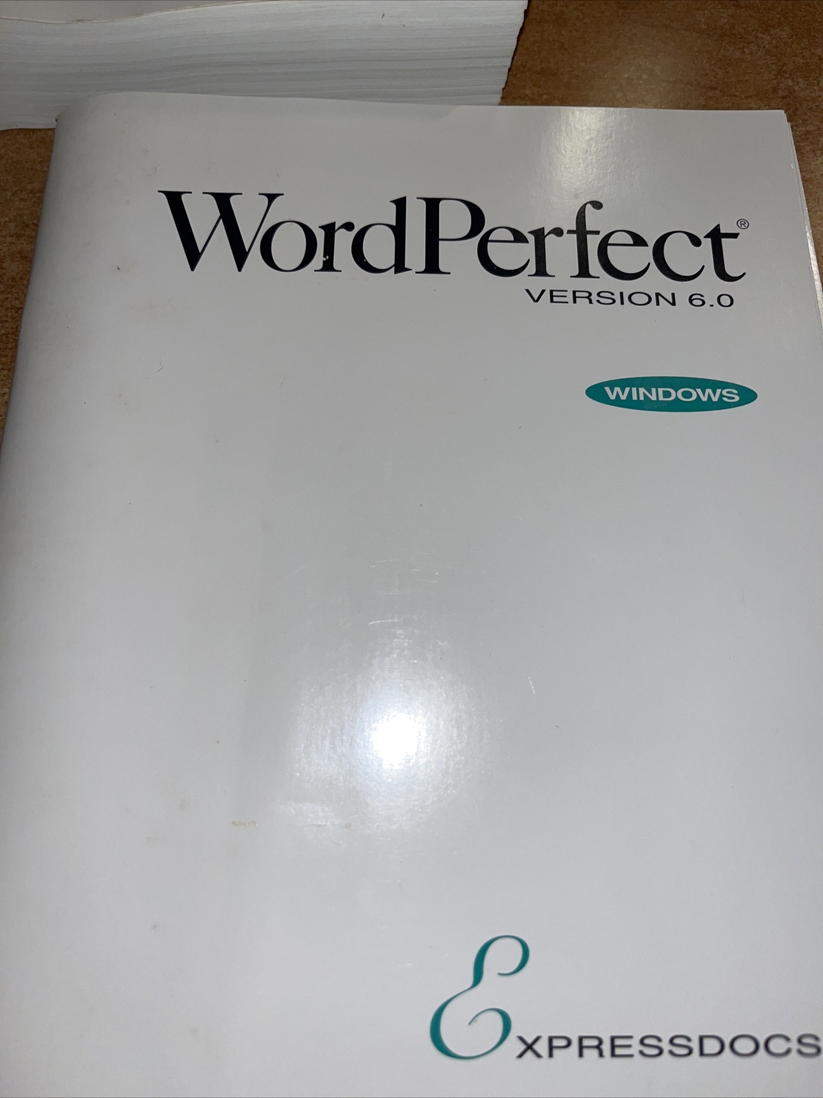 Vintage 1994 WordPerfect Complete Version 6.0A DOS/Windows Manual License Disks