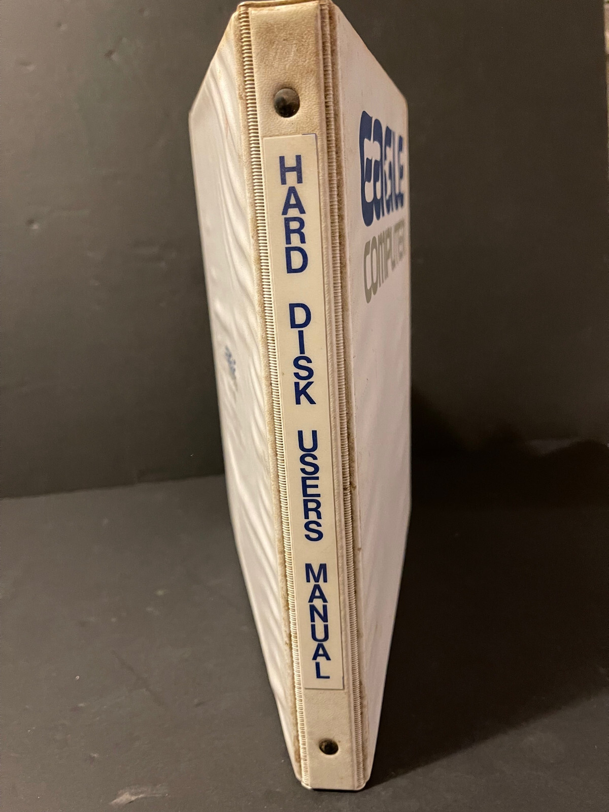 EAGLE COMPUTER HARD DISK USERS MANUAL COLLECTIBLE VINTAGE VERY RARE 1982 HISTORY