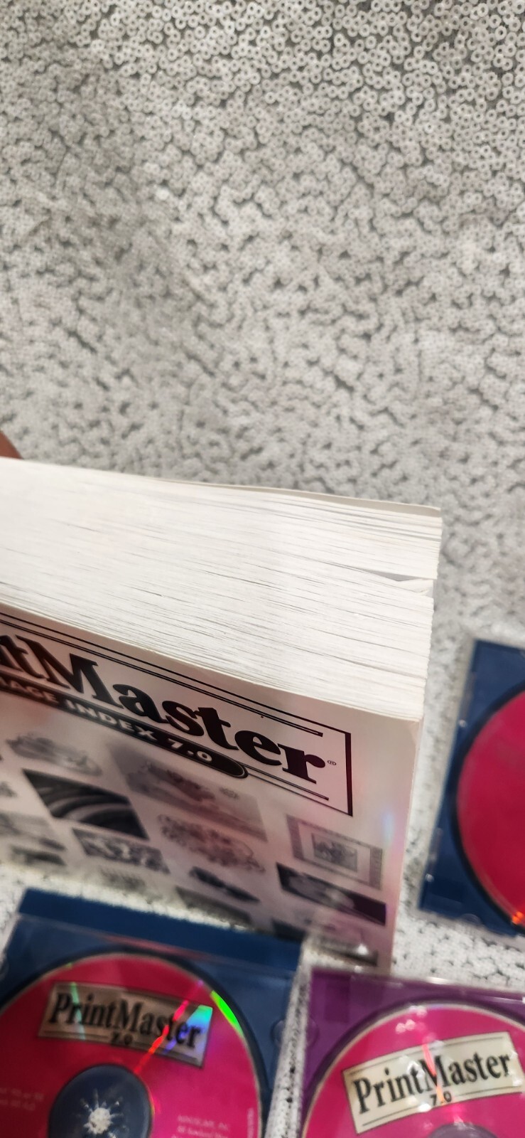 Printmaster Art CD Disk & book Image Index Platinum 7.0 Install