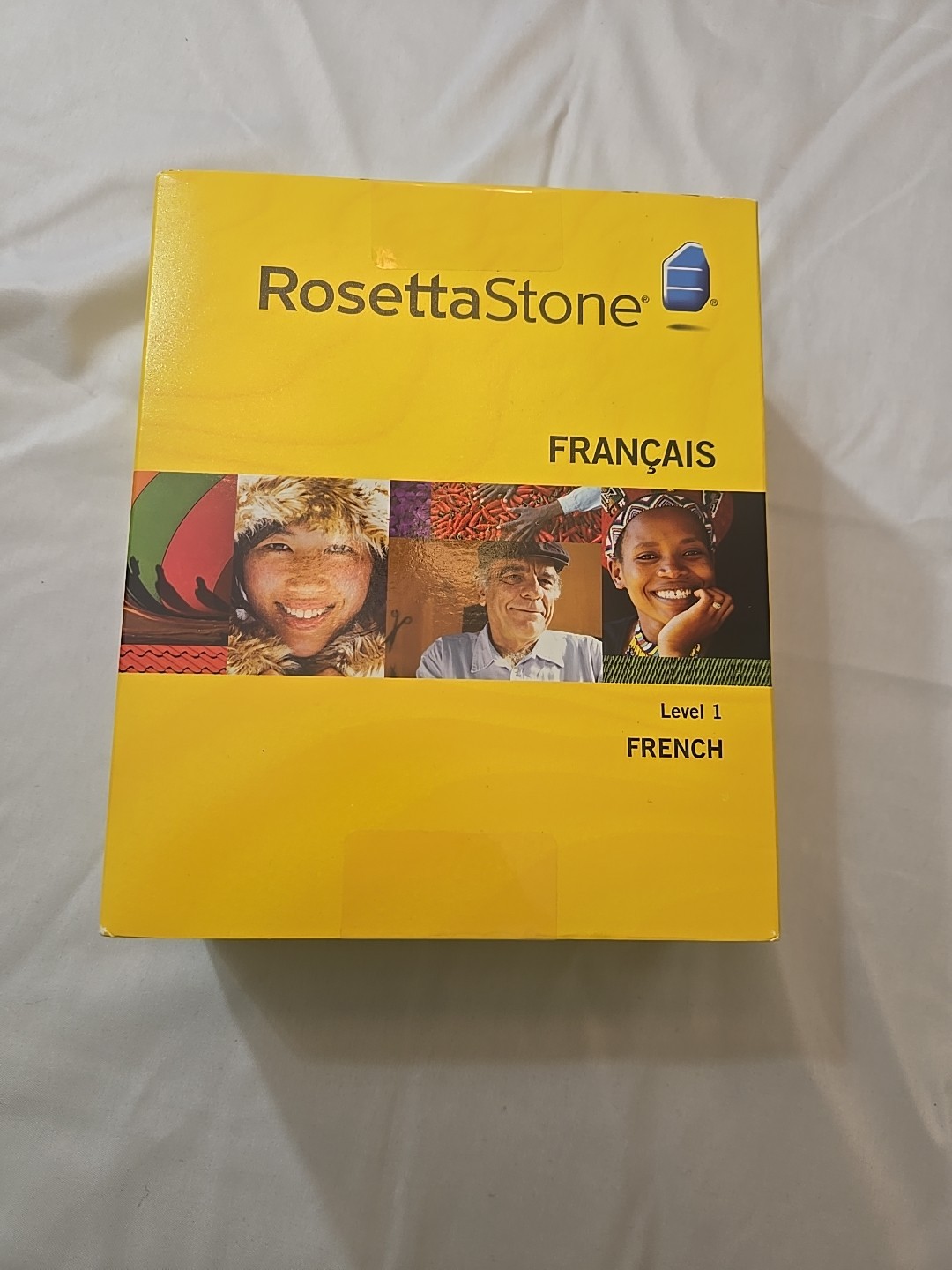 Rosetta Stone FRENCH Lev 1, Version 3 Win/Mac CD-Rom, Headset/Mic. Complete. NEW
