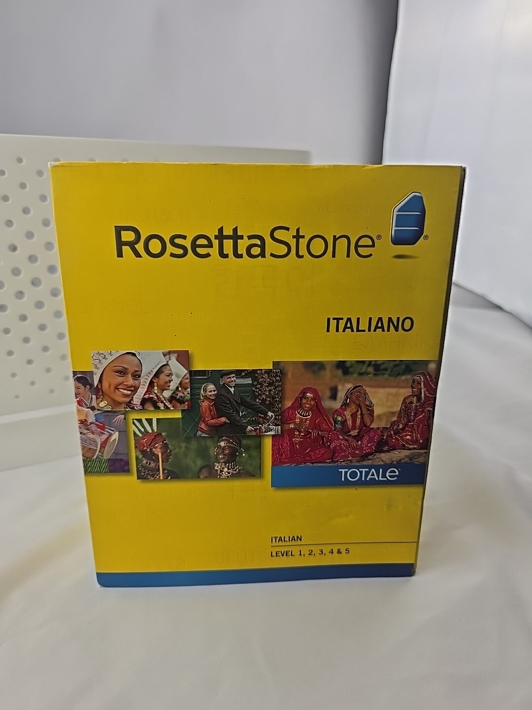 Italian Rosetta Stone: Italiano Level 1, 2, 3, 4, 5 Totale New Sealed
