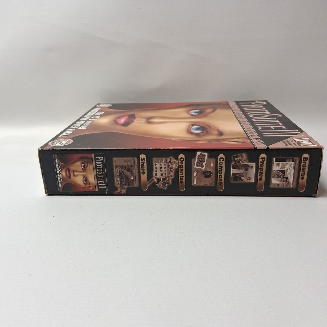 MGI Photosuite III Platinum PC Windows 95/98/NT 4.0 Sealed Software Case